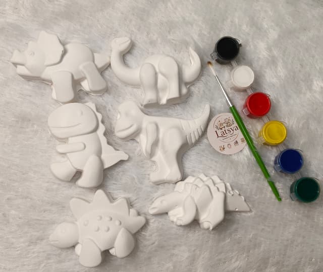 🦖 Dinosaur DIY Painting Kit (set of 6)