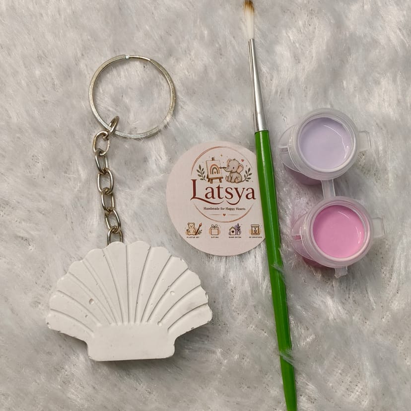 Shell Keychain DIY Painting Kit