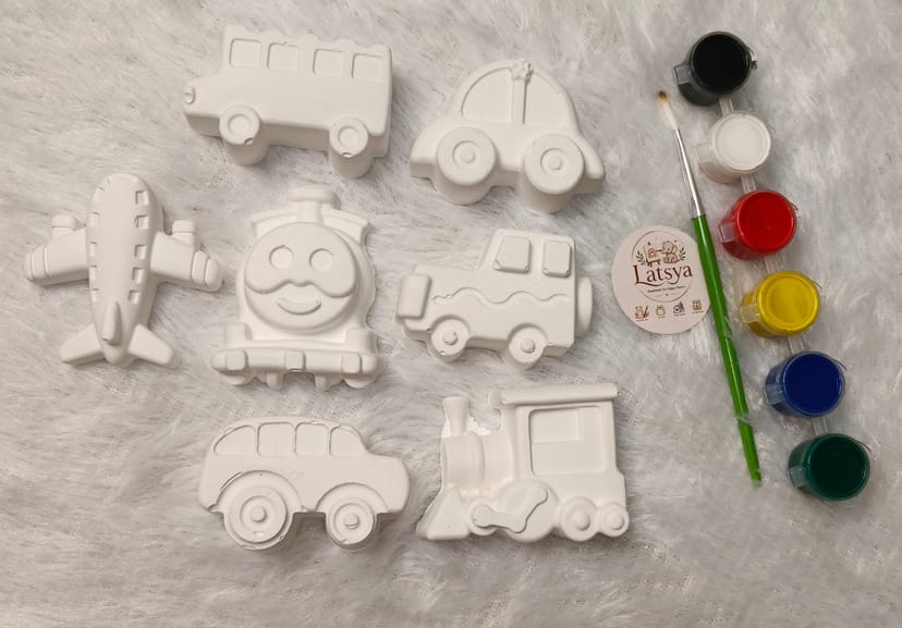 Transport vehicles DIY PAINTING KIT